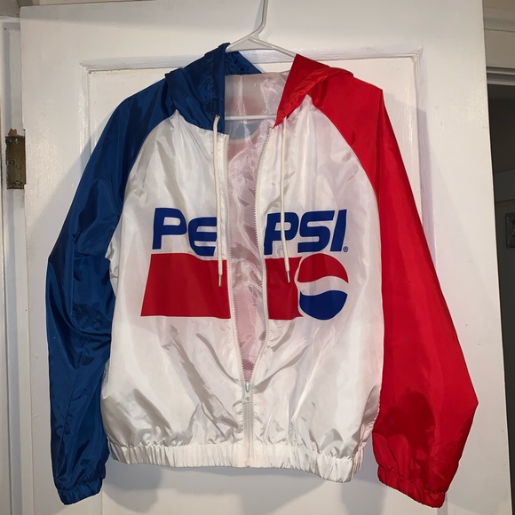 pepsi rain jacket